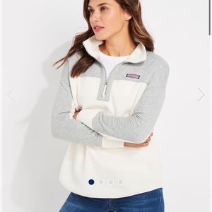 Vinyard Vines Sherpa Half Zip Sweatshirt